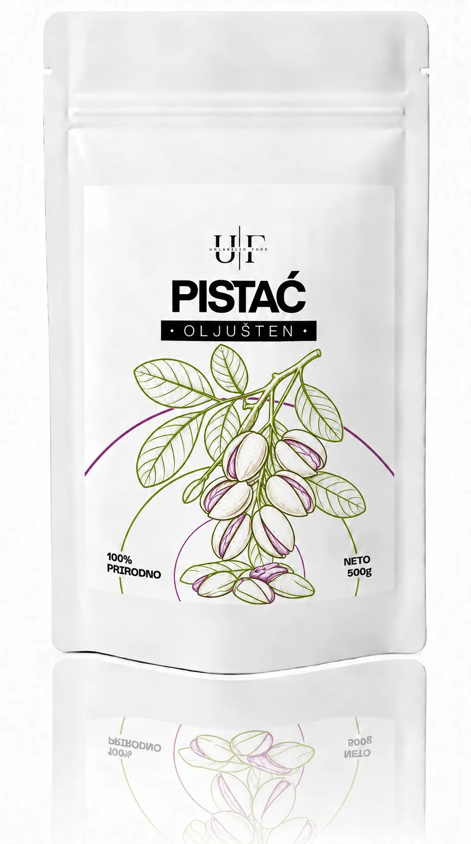 Pistać sirovi oljušteni 500g